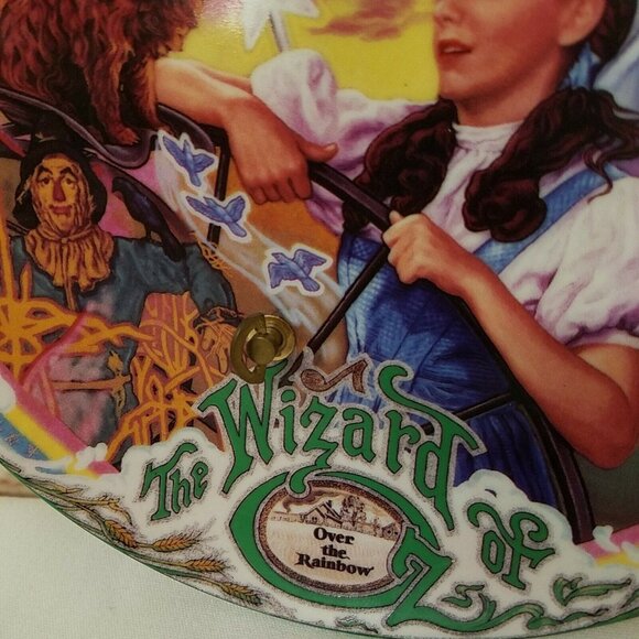 Wizard of Oz Over the Rainbow Musical Collector's Plate 7.5" Knowles - Picture 2 of 4